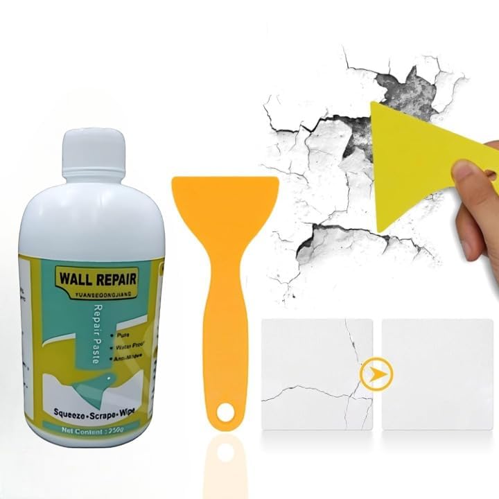 300 gm Wall Repair Paste Paint Wall Putty Paste Crack Filler for Walls and Tiles Joint Wall Mending Agent Wall Crack Repair Paste Damage Wall Crack Filler Paste Waterproof, multipurpose