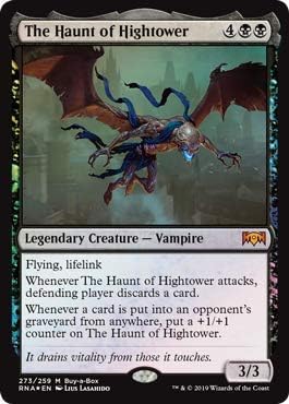 Magic The Gathering The Haunt of Hightower - Foil Buy-a-Box Promo Ravnica Allegiance
