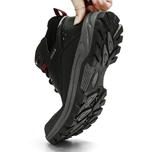 Veslexth Mens Snow Boots Insulated Waterproof Winter Shoes Non-slip Outdoor with Removable Lining for Men Fur Lined Casual Hiking Lightweight Anti-Slip Water-Resistant Footwear 5