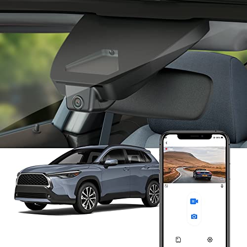 Fitcamx 4K Dash Cam for Corolla Cross 2023-2026