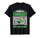 Cooles lustiges Warum Ich Torwart bin? - Weil Ichs kann! Text Lustiger Spruch! Tolles Geschenk für jeden Torwart. Für alle die Humor & Spaß Rund um Torhüter verstehen.