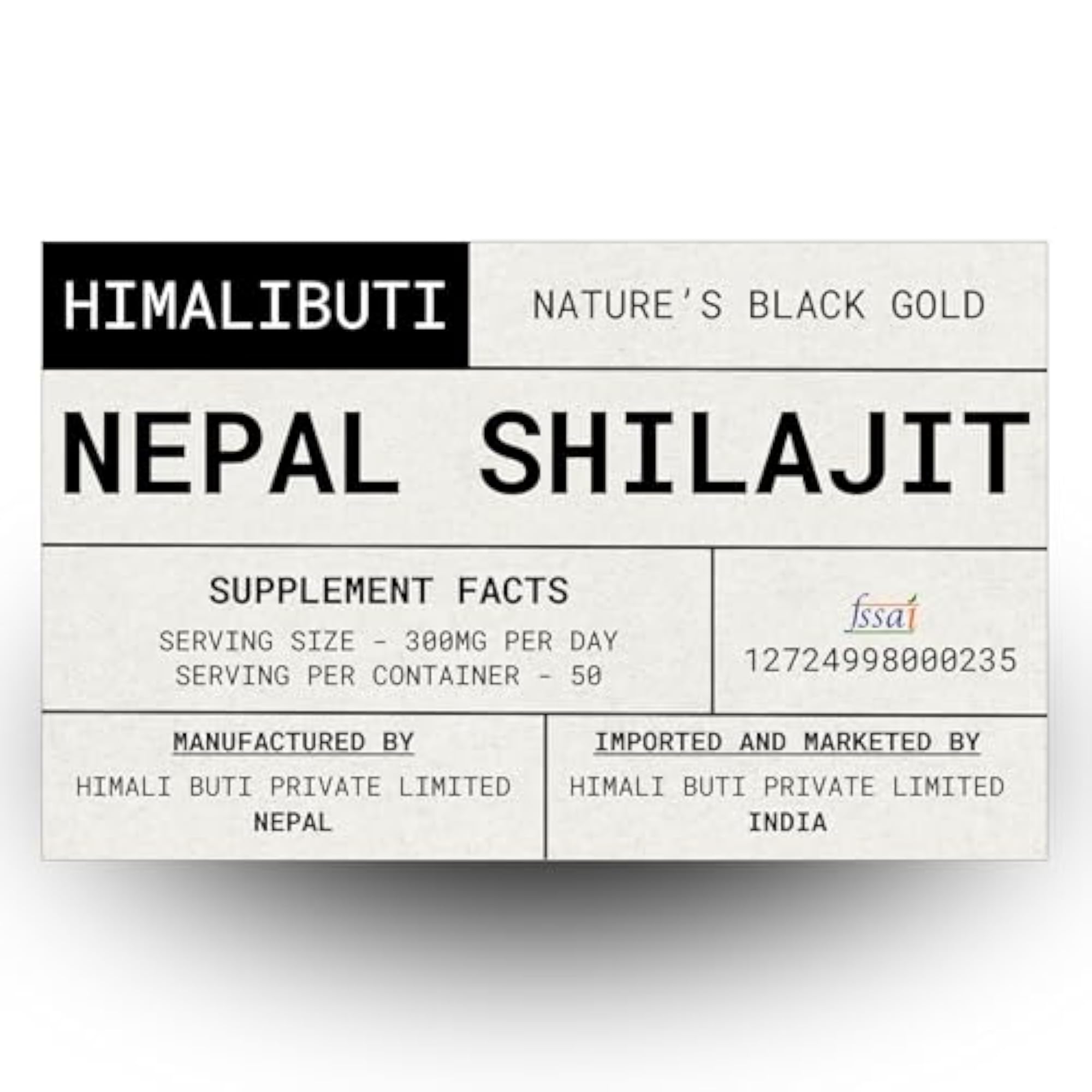 Shilajit Resin, 20g