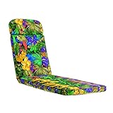 KETTtex EXKLUSIV Auflage Rollliege Papagei I Gartenliege Polster 200x65x9cm I KTH3 Liegenauflage weich & robust I Wetter- & formbeständige Liegestuhl-Auflage I pflegeleichtes Liegekissen