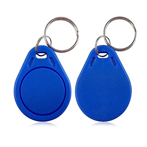 YAVIS 13.56Mhz RFID Badges UID Changement de Modifiable Porte-clés Proximité RFID Écriture Réinscriptible Transpondeur Key fobs Mif 1K Token NFC Tag pour...