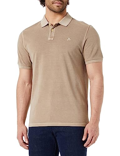 Marc O'Polo Men's 322226653000 Poloshirt, short sleeve, rib detail