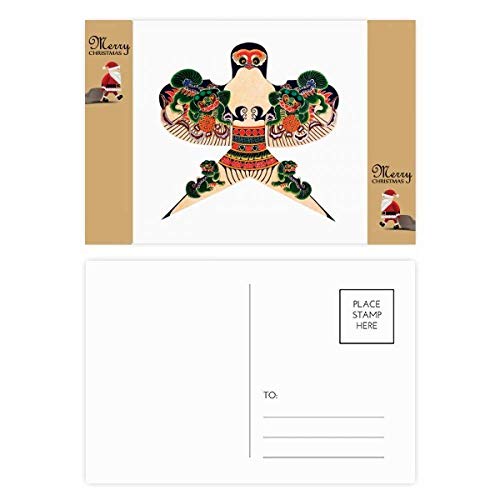 Cartes de remerciement Père Noël et culture chinoise pour vos vœux festifs