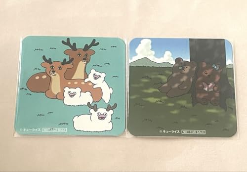 キューライス万博 カフェ 特典 コースター ハッチンパモス 悲熊のサムネイル