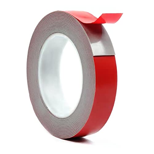 Image of 9.8ft 0.59in Double Sided Tape, Heavy Duty Mounting Tape - Waterproof Strong Adhesive Foam Tape