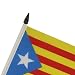 AZ FLAG Bandera de Mesa de CATALUÑA ESTELADA BLAVA 21x14cm - BANDERINA...