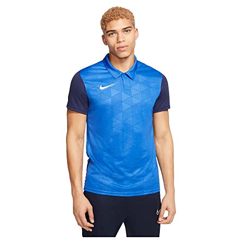 Nike Herren Poloshirt Trophy IV, Royal Blue/Midnight Navy/White, S, BV6725-463