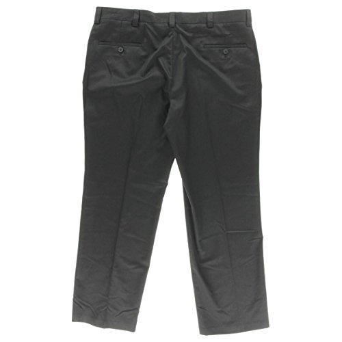 Kenneth Cole Men's Stripe Slim Fit Flat Front Dress Pant3