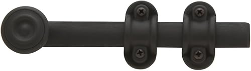 Baldwin Estate 0379.102 - Perno de superficie de uso general en bronce aceitado, 6 pulgadas