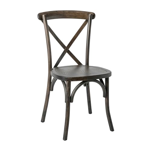Image of Flash Furniture 2 Pack HERCULES Series Early American Cross Back Chair