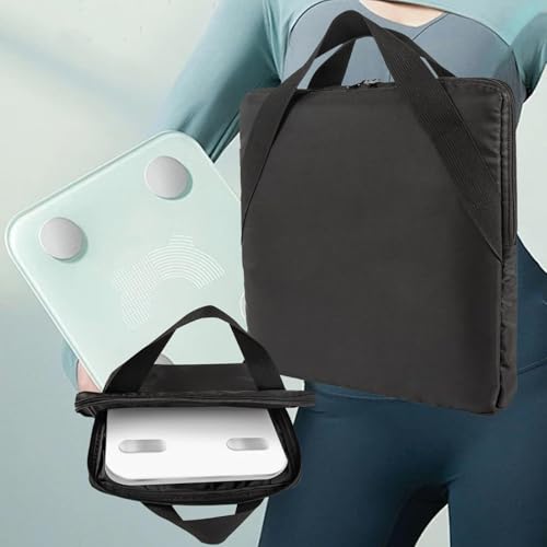 QSTDGVPW Carrying Bag for Body Composition Monitor Scale Zip Replacement Travel Carrier Case