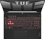 ASUS TUF Gaming A17 FA707NV-HX023W Ordinateur Portable | 17.3" | AMD Ryzen 7-7735HS | 16GB RAM | 512GB SSD | NVIDIA GeForce RTX 4060 | Windows OS | Clavier QWERTY