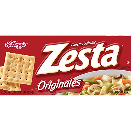 Zesta Saltine Crackers, Soup Crackers, Original, 16oz Box (1 Box) | Thin And Crispy - image 8