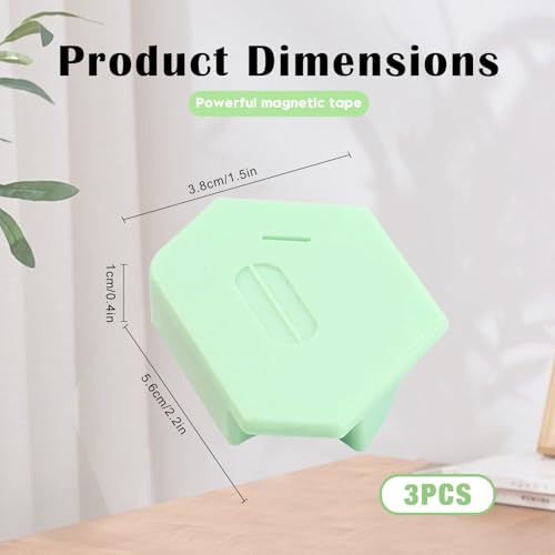 Pacote com 3 guias de costura magnética para máquina de costura, guia de máquina de costura magnétic