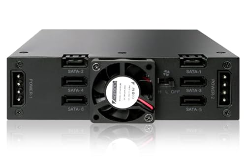 Icy Dock MB996SP-6SB 5.25�x�C SATA HD SSD RAID | MB996SP-6SB