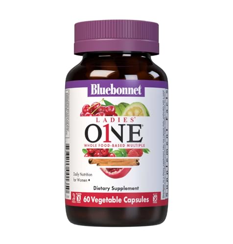 Bluebonnet Nutrition Blue Bonnet Women's One Whole Food-Based Multiple Caplets, 30 Ct