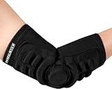 Ellenbogenpolster Ellenbogenbandage Ellenbogenschützer Ellenbogenschoner für Damen Herren Ellenbogen Wraps für Links/Rechts Wärmer Armlinge Ellenbogenpad Arm Sleeve Weihnachtsgeschenke (1 Stück)