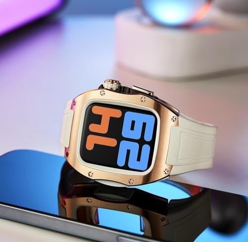 Protéger Apple Watch des rayures avec le boîtier en titane et zinc SCHIK ultra résistant - 7