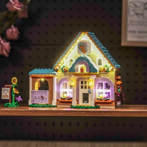 Brickshining LED Lighting Compatible with Lego Horse and Pet Vet Clinic 42651, Light Kit Compatible with Lego 42651, NOT Included The Model Set - JUST Lights by Brickshining - Image 6