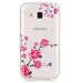 Urberry G360 Case, Galaxy Core Prime Case, Black Dandelion Soft Case with Free Gift