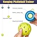 Pickleball Trainer - Continuous Rebound Pickleball Drills Enhance Reaction Time & Hand-Eye Coordination - Ideal Gift for All Skill Levels (Green)