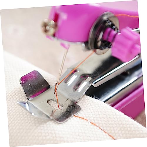 HOODANCOS 4 Stuks Reparatie Machine Draagbare Herstelmachine Naaimachine Voor Gereedschap Steek Naaimachine Reis Naaimachine Naaibenodigdheden Mini-naaimachine Klein Reizen Metaal Naaidoosje - Image 7