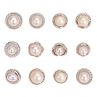 Nbeads 120 Pièce 40 Styles De Boutons De Broche De Chemise En Gros Pour