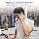BlitzRock Open Ear Kopfhörer Kabellose Sport Bluetooth 5.4, Weichen und Bequemen, Reicher und Ausgewogener Klang, Stabiler Sitz, Klaren Anrufen, App-Steuerung, 32H Spielzeit, IPX5, Schwarz