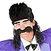 Evil Bratt Adult Costume Mullet Wig