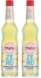 Toschi Zero+ Sciroppo Senza Zuccheri al gusto di Limone e Zenzero in Bottiglia di vetro da 560 ml. (Confezione da 2)