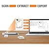 Epson RapidReceipt RR-60 Mobile Tax Receipt and Color Document Scanner with Complimentary Data Management Software for PC & Mac
