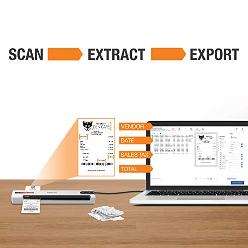 Epson Rapidreceipt Rr-60 Mobile Receipt and Colour Document Scanner with Complimentary Receipt Management and Pdf Software for Pc and Mac by Epson - Image 3