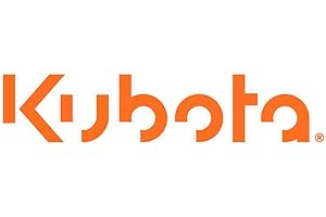 Eye-Catching Kubota Orange & White Decal