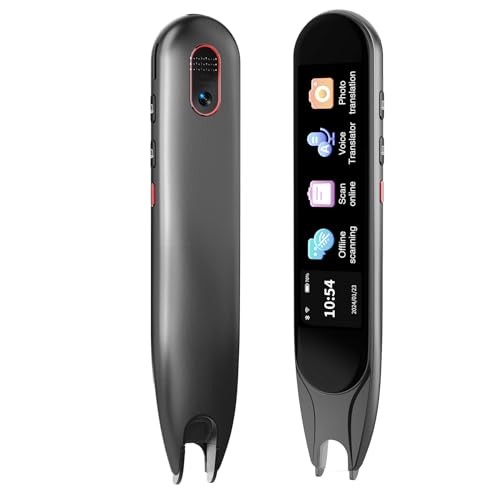 Translation Pen, Reading Pen for Dyslexia, Scanner Text to Speech Device, Scan Reader Pen OCR Digital Pen Reader, Translator Pen for 142+ Language, Wireless Translation Pen Scanner for Students Adults