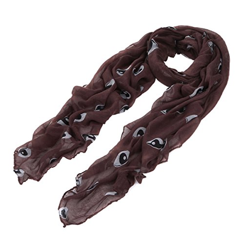 TrendsBlue Large Unique Evil Eye Design Scarf Wrap Shawl Stole - Diff Colors2