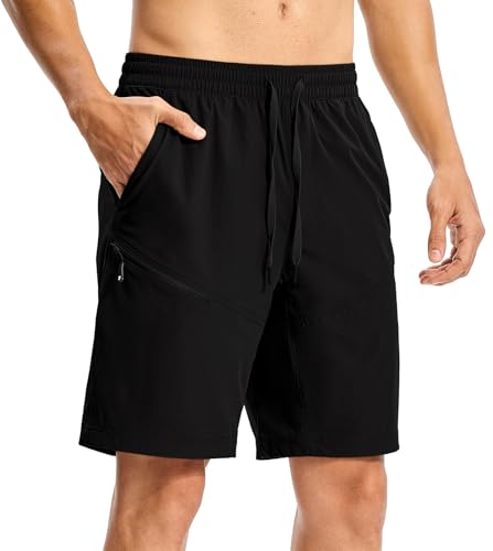 Short de randonnée homme pour la marche en plein air léger Rdruko avec poches