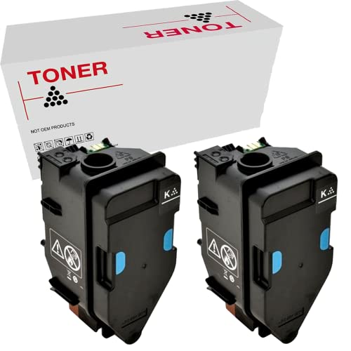 Genérico TNP80 Pack 2 Cartuchos de Toner Compatible con Konica Minolta Bizhub C3320i AAJW152