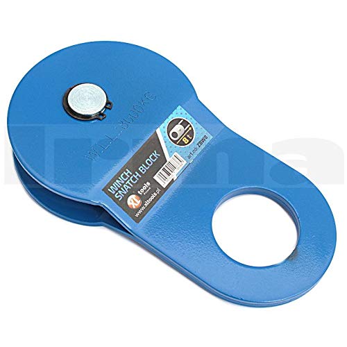 BSD Attelle de Poulie 8T - Poulie Snatch Bock, Poulie de Treuil
