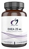 Designs for Health DHEA 25mg - DHEA Supplement for Men + Women - Supplement to Help Support Healthy Aging, Muscle Integrity, Energy + Hormonal Synthesis - Non-GMO (60 Capsules)