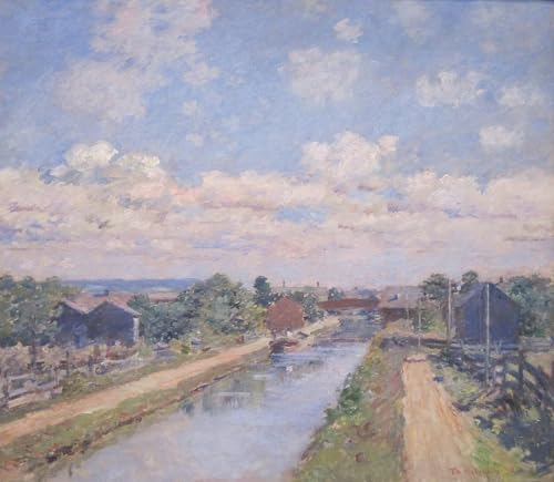 Tableaux Moderne Toile Classique Theodore Robinson Port Ben 60x90cm Deco Chambre