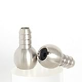 RecDec 2 Pack Foam Cannon Straw Weights Sinkers Replacement Stainless Steel Dip Tube Head Ball Filter for Pressure Washer Foam Cannon Dip Tubes Car Foam Blaster Gun Snow Foam Lance Soap Foam Sprayer