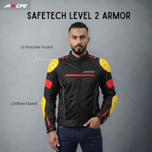 Axor Cruise 2 Jacket Black Red-M - Image 7