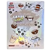 Latte Bang – Savoureux Latte Fruité Instantané en Poudre, 10 Sachets Solubles de 17 g avec Café, Boisson Chaude Onctueuse à Mélanger à l’Eau Chaude, Pause Gourmande Nomade