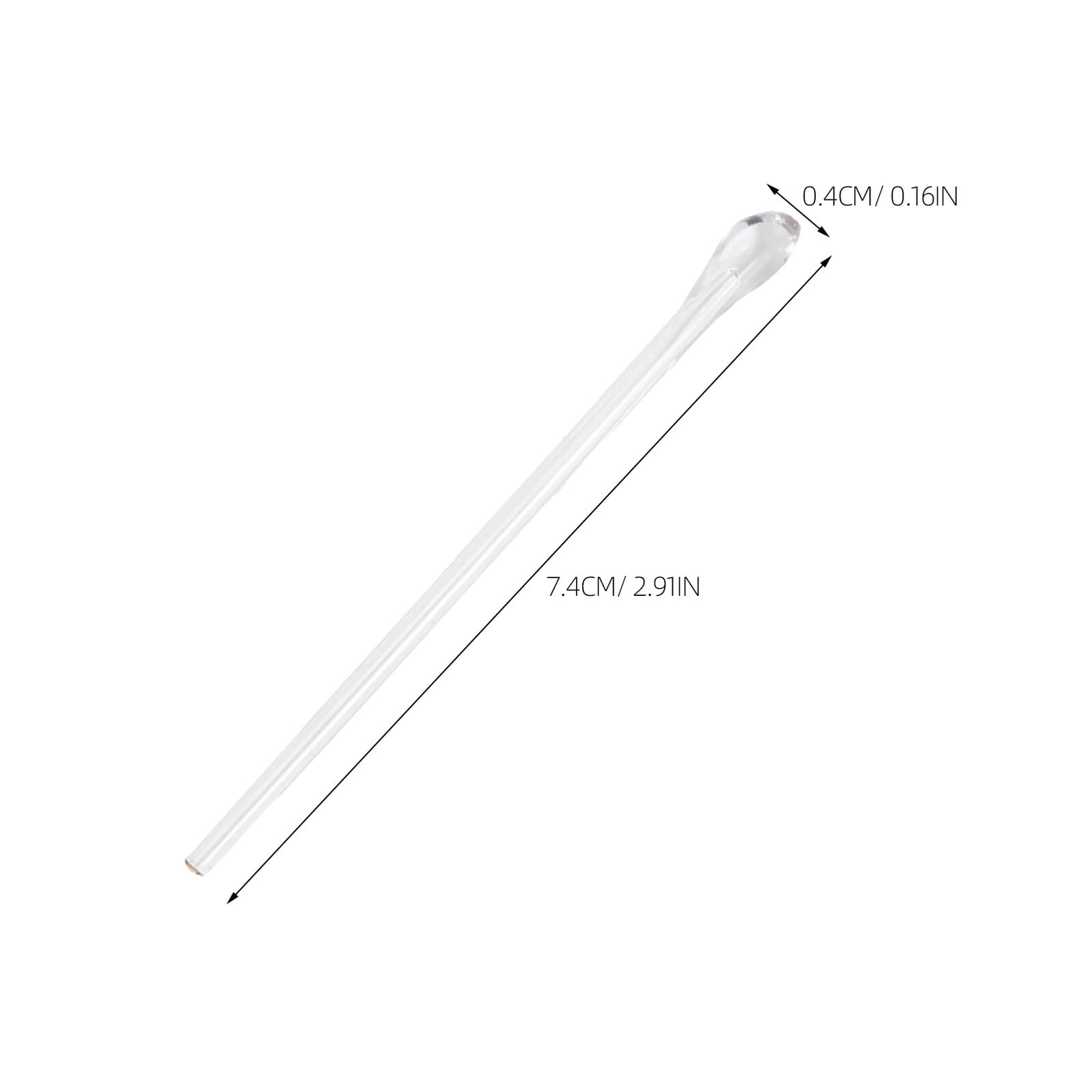 Embouts de Protection Lot pour Branches de Lunettes en Plastique Argenté | Antidérapants et Flexibles, Très Légers, pour Branches de Lunettes de Lecture et Usage Extérieur