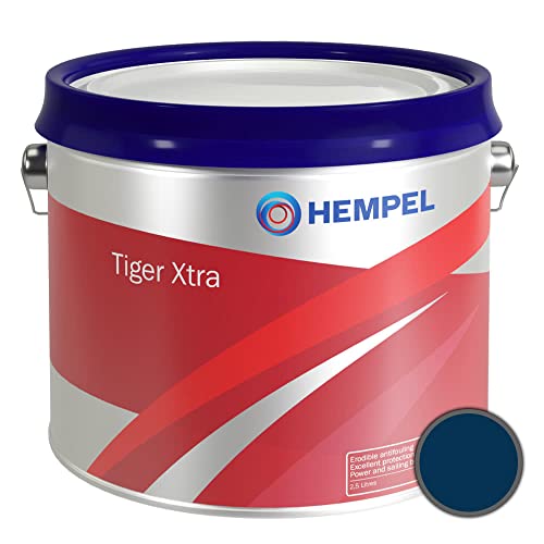 Hempel Tiger Xtra Antifouling Boat Paint 2.5L - Dark Blue