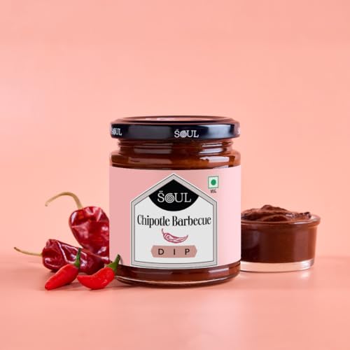 Image of ADF Soul Chipotle Barbecue Dip | Smoky & Spicy Sauce With Chipotle Peppers & Barbecue Flavour | Ideal With Fries & Grilled Foods | 200g.