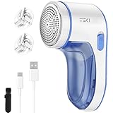 Fabric Shaver, Lint Remover for Clothes Rechargeable Clothes Shaver Pill Remover, Electric Sweater Defuzzer, Sweater Shavers to Remove Pilling, Couch, Fuzz, Furniture (2 Replaceable Blades)